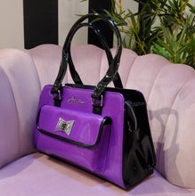 Load image into Gallery viewer, Astro Bettie Cosmo Violet Handbag
