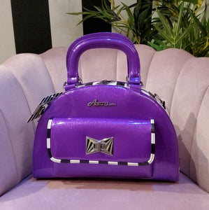 Astro Bettie Starlite Violet & Checkerboard Handbag