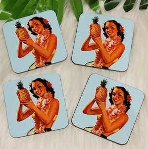 Hula Girl Coaster