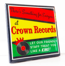 Load image into Gallery viewer, Crown Records Coaster
