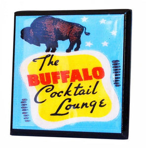 The Buffalo Cocktail Lounge Coaster