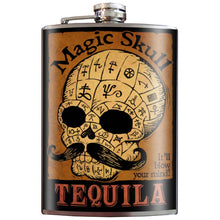 Load image into Gallery viewer, Magic Skull Tequila Hip Flask
