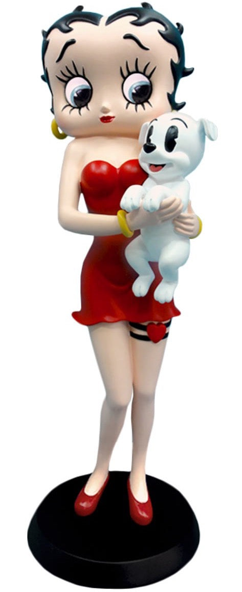Betty Boop Holding Pudgy