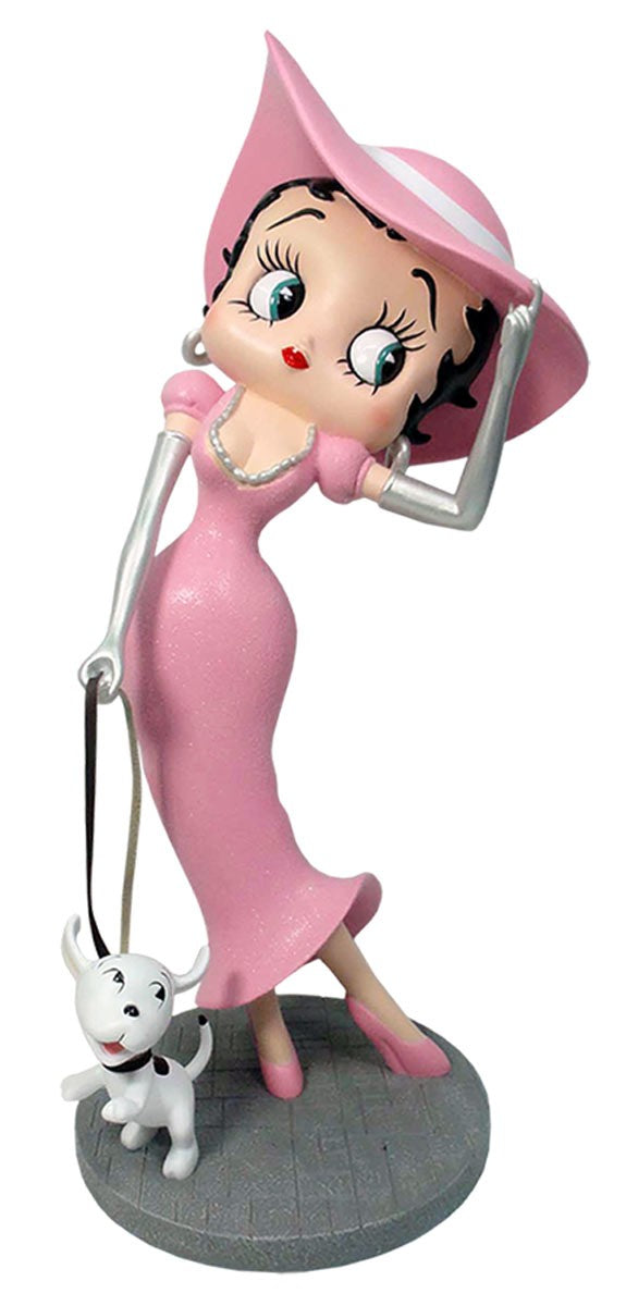 Betty Boop Pink Dress & Hat With Pudgy