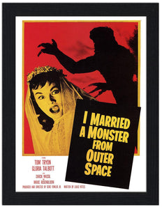 I Married A Monster From Outer Space Movie 30x40 Unframed Art Print