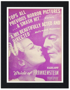 Bride Of Frankenstein Movie Poster 30x40 Unframed Art Print