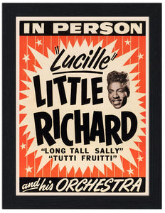 Little Richard Concert Poster 30x40 Unframed Art Print