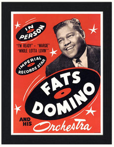 Fats Domino Concert 30x40 Unframed Art Print