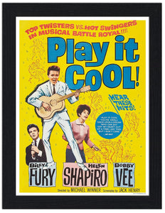 Play It Cool Billy Fury 30x40 Unframed Art Print