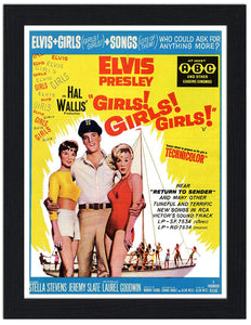 Elvis Presley Girls Girls Girls 30x40 Unframed Art Print