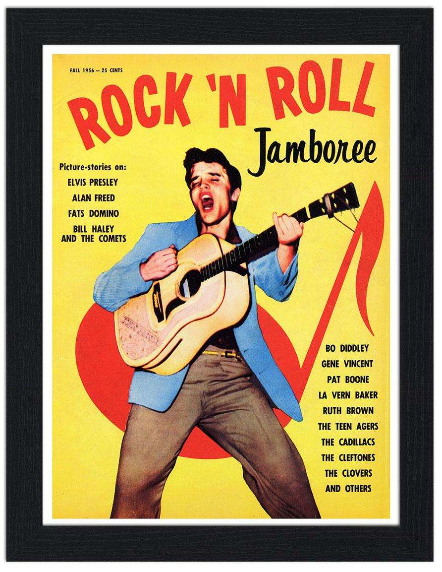 Elvis Presley Rock n Roll Jamboree 30x40 Unframed Art Print
