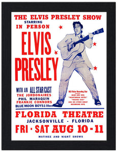 Elvis Presley Concert Poster 30x40 Unframed Art Print