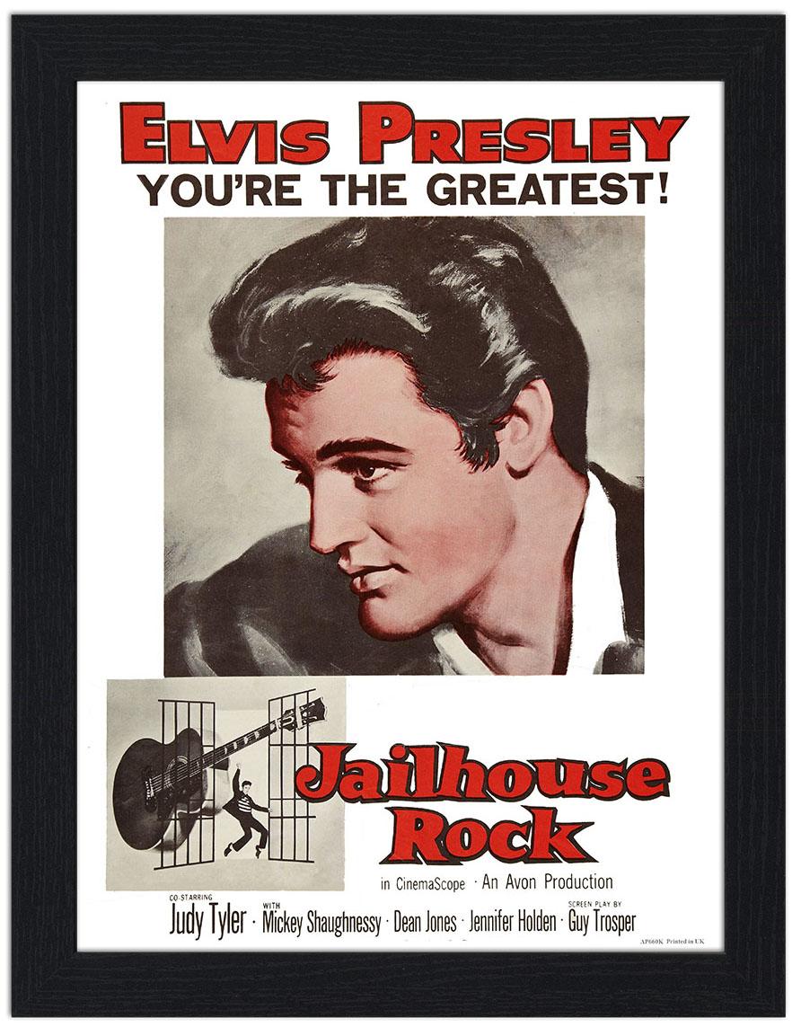 Elvis Presley Jailhouse Rock 30x40 Unframed Art Print