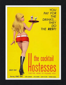 The Cocktail Hostesses 30x40 Unframed Art Print