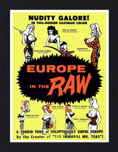 Europe In The Raw 30x40 Unframed Art Print