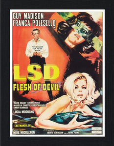 LSD Flesh Of Devil 30x40 Unframed Art Print