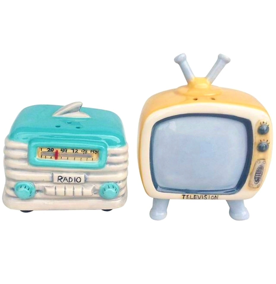 Radio & TV Salt & Pepper Shakers