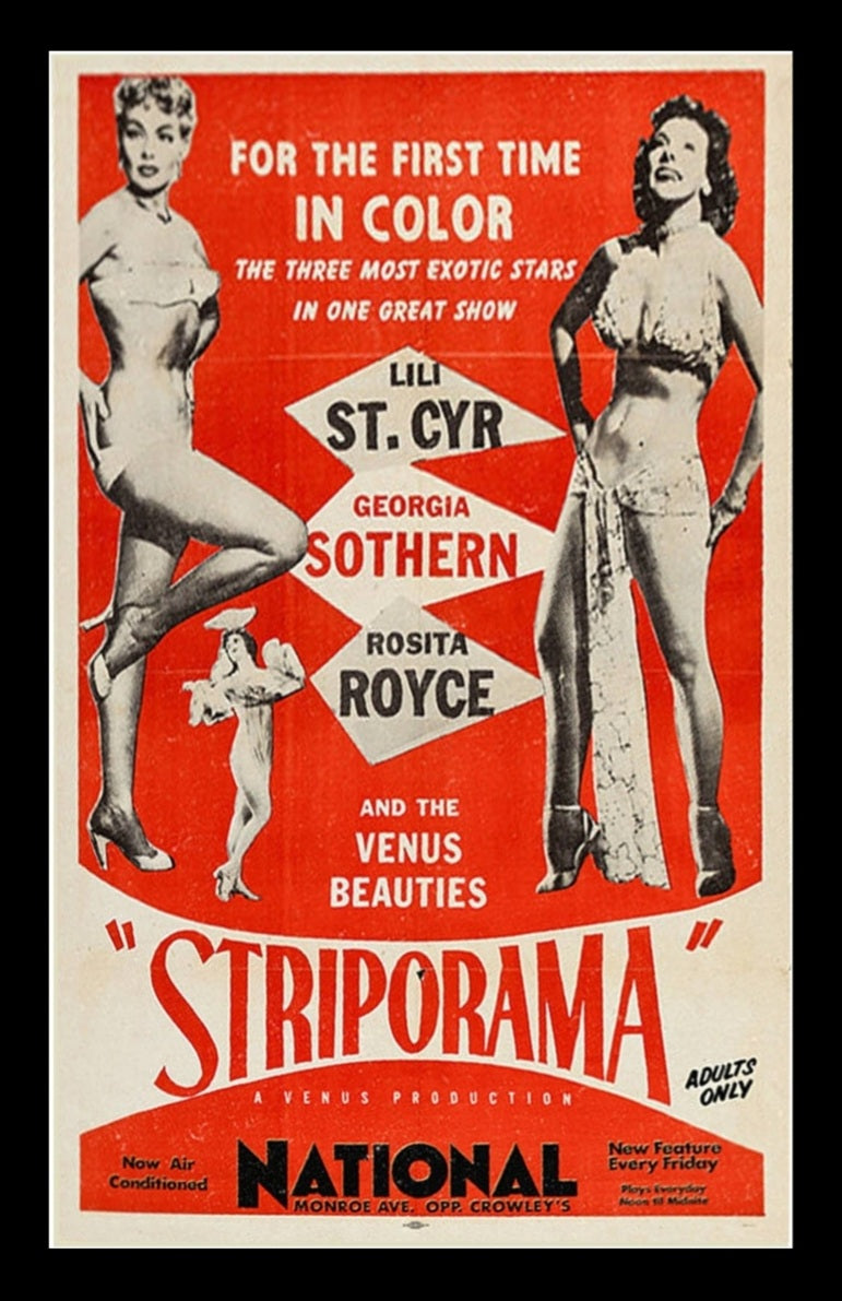 Striporama Poster 28x43 Unframed Art Print