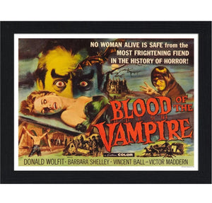 Blood Of The Vampire 30x40 Unframed Art Print