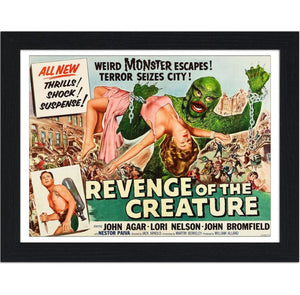 Revenge of The Creature Movie Poster 30x40 Unframed Art Print