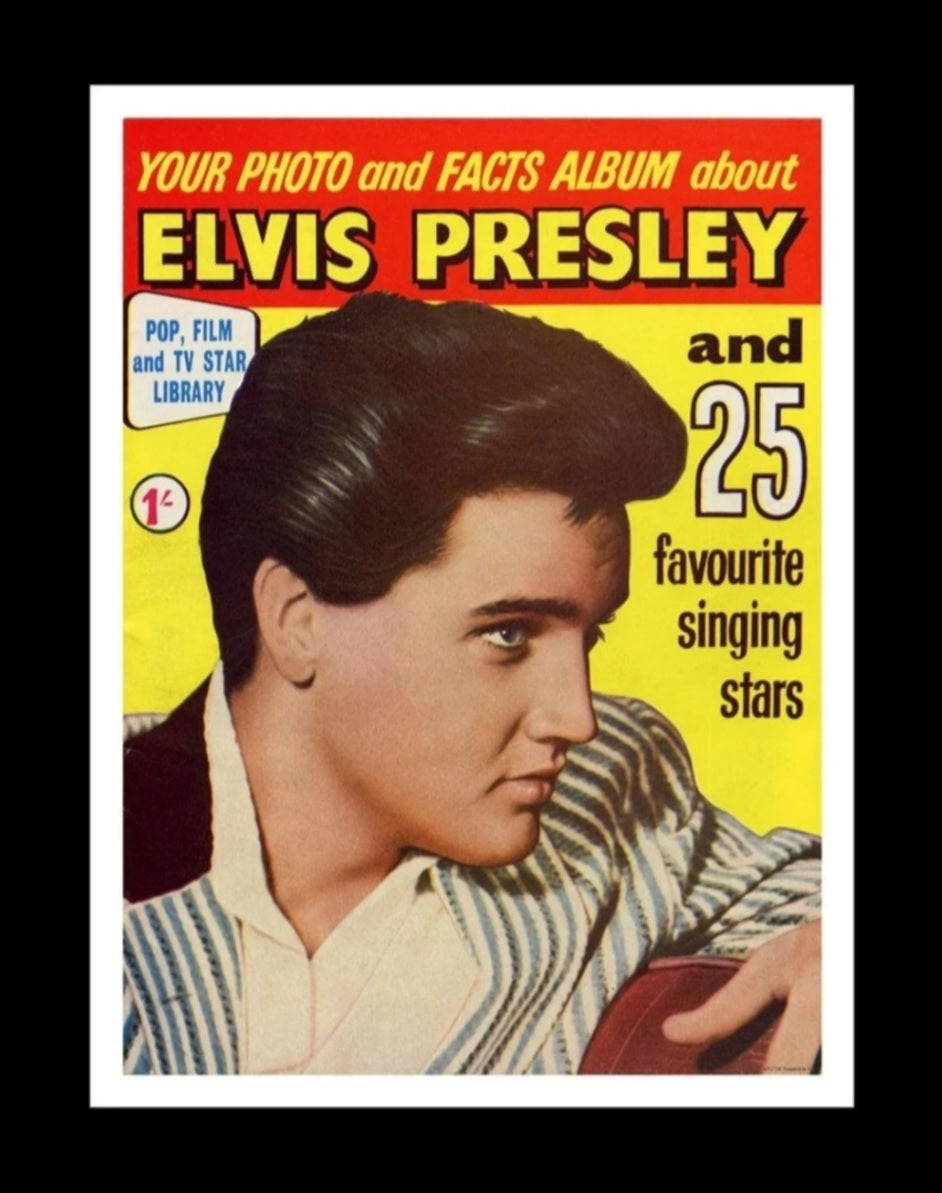 Elvis Presley 1960s Magazine Cover 30x40 Unframed Art Print