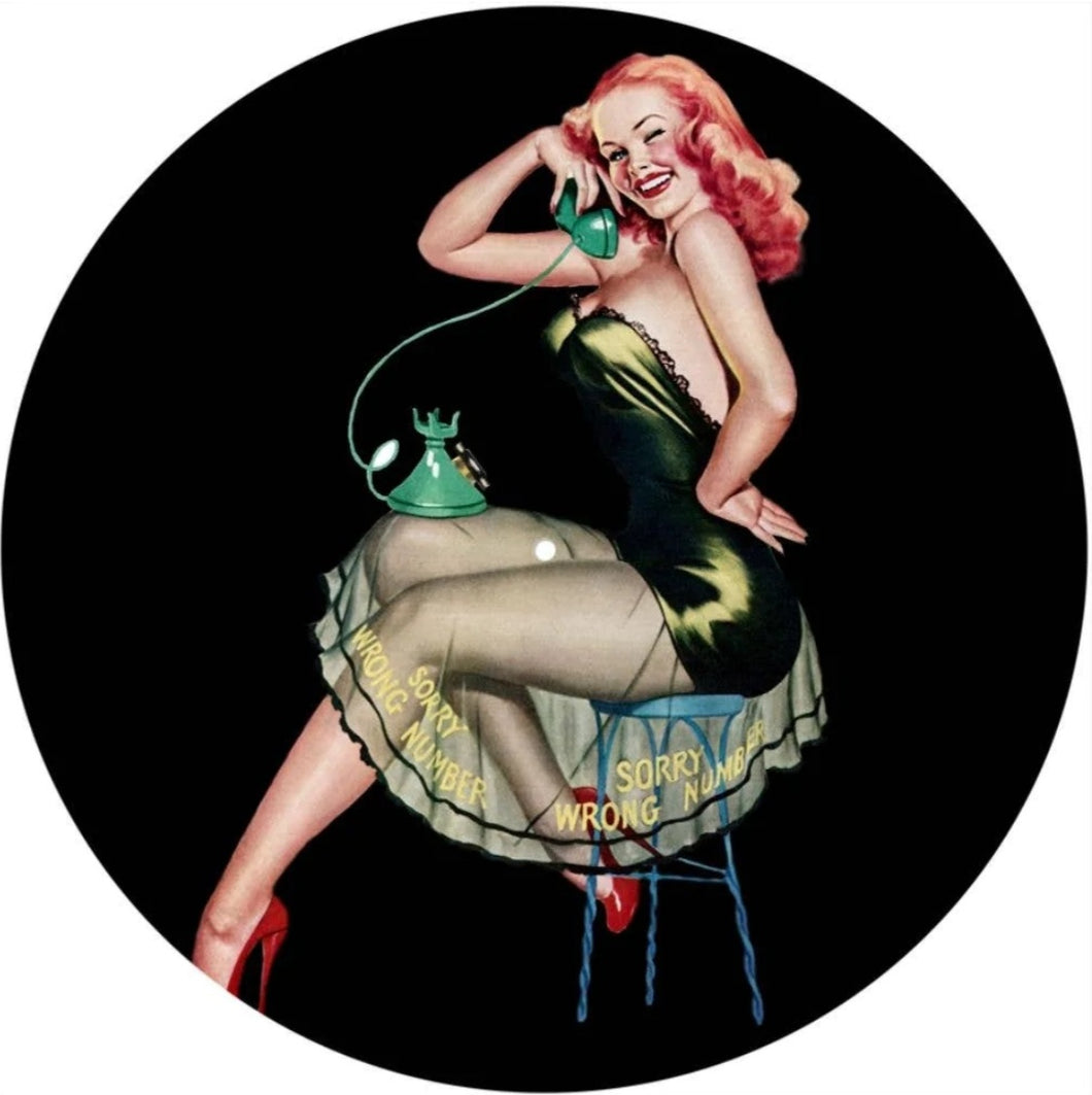 Pin Up Girl Turntable Slipmat