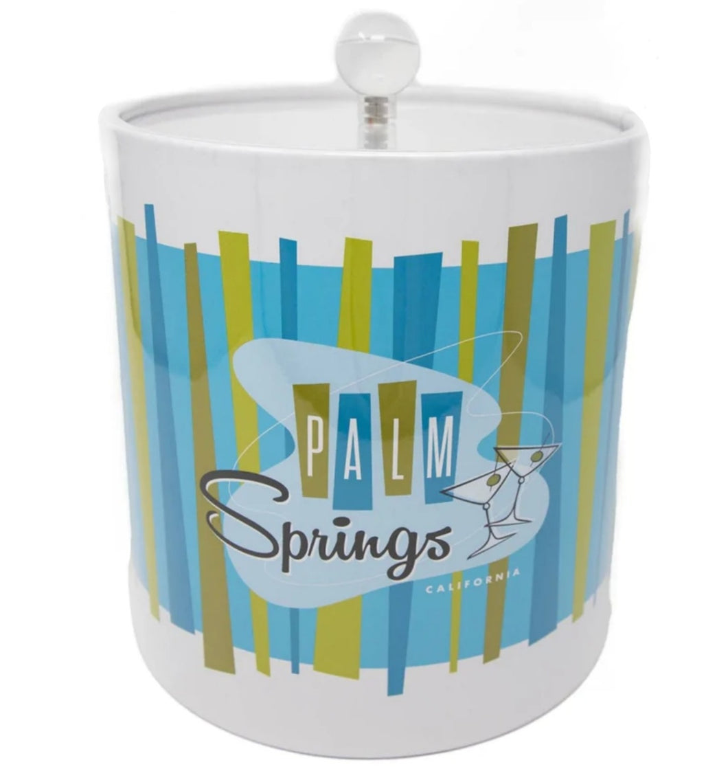 Retro Martini Design Palm Springs Ice Bucket