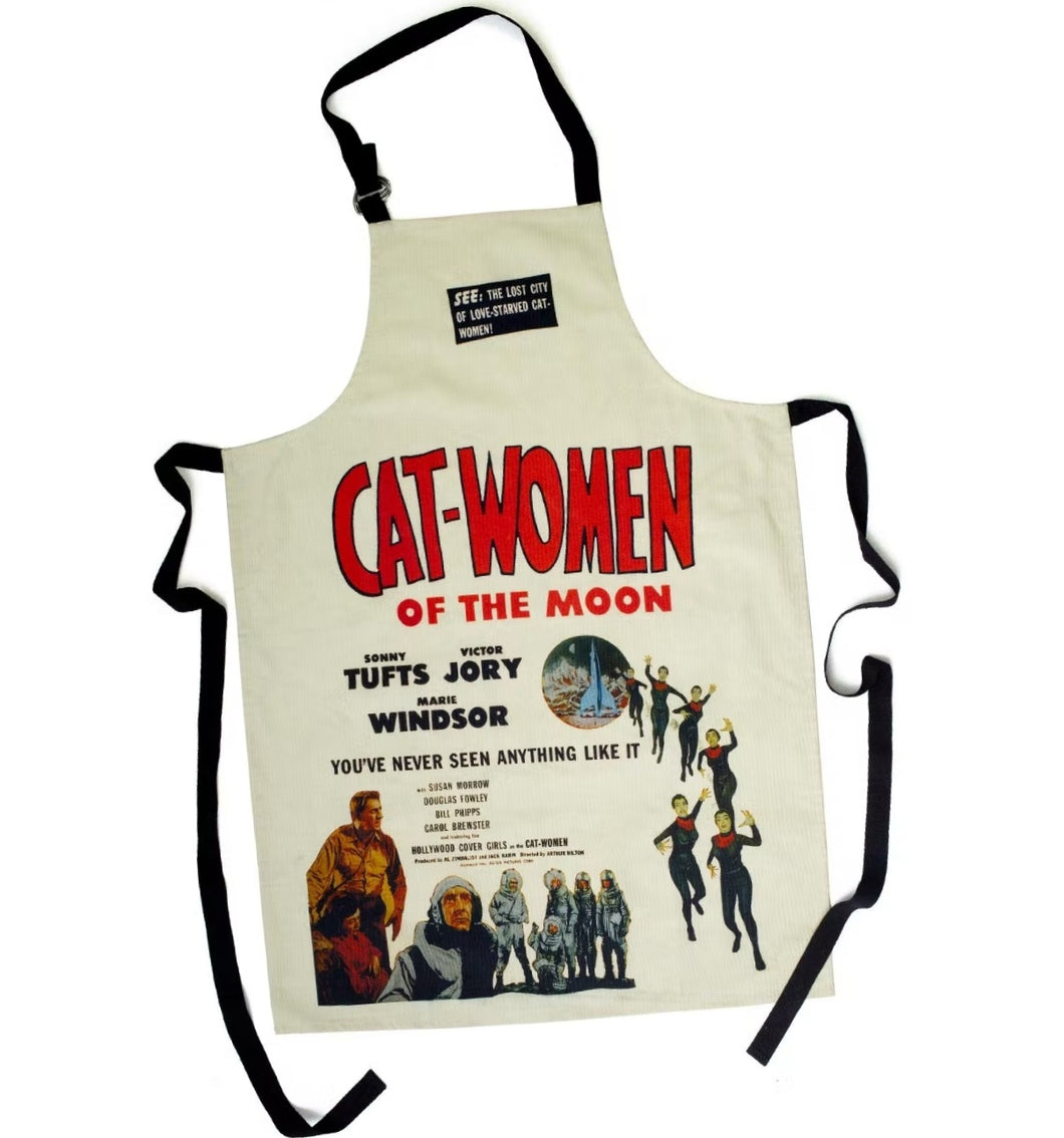 Coolkitsch Cat Women Of The Moon Apron