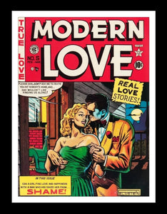 Modern Love Comic Cover 30x40 Unframed Art Print