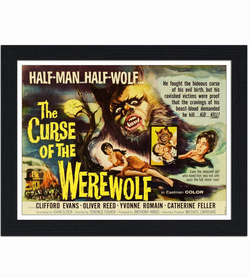 The Curse Of The Werewolf 30x40 Unframed Art Print