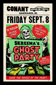 Skreema's Ghost Party Show Poster 28x43 Unframed Art Print