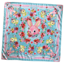 Load image into Gallery viewer, Sugarland Happy Bunnies Cute Kitsch Print Scarf
