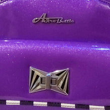 Load image into Gallery viewer, Astro Bettie Starlite Violet &amp; Checkerboard Handbag
