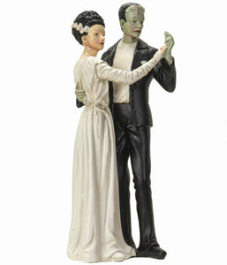 Frankenstein & Bride Dancing Figurine
