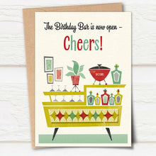 Load image into Gallery viewer, Birthday Bar Open Greetings Card
