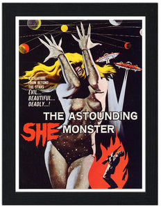 The Astounding She Monster B Movie Poster 30x40 Unframed Art Print