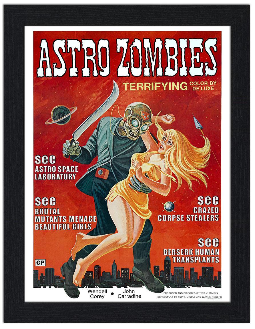 Astro Zombies Movie Poster 30x40 Unframed Art Print
