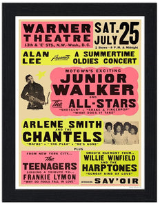 Junior Walker And The All Stars Concert Poster 30x40 Unframed Art Print