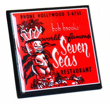 Load image into Gallery viewer, Seven Seas Tiki Restaurant Coaster
