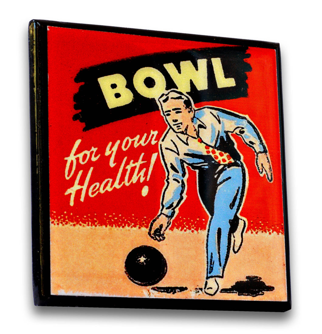 Vintage Bowling Coaster