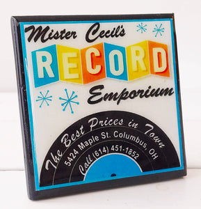 Mister Cecil's Record Emporium Coaster