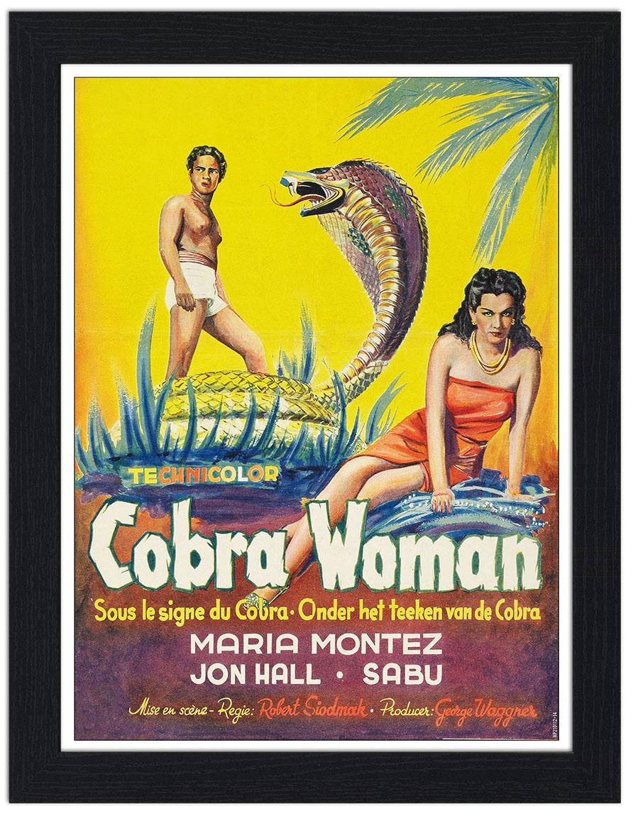 Cobra Woman Movie Poster 30x40 Unframed Art Print
