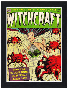 Witchcraft Pulp Fiction Magazine Cover 30x40 Unframed Art Print
