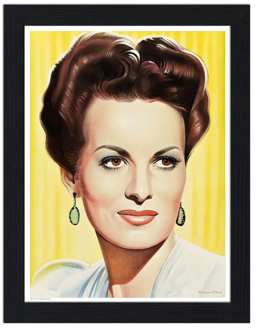 Maureen O'Hara 30x40 Unframed Art Print