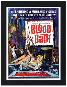 Blood Bath Movie Poster 30x40 Unframed Art Print