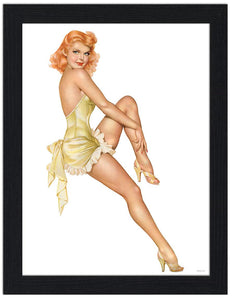 Pin Up Girl 30x40 Unframed Art Print