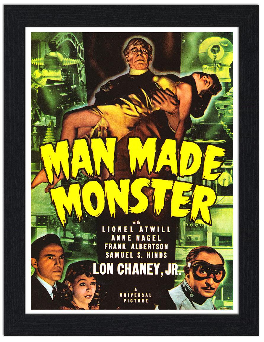 Man Made Monster Movie Poster 30x40 Unframed Art Print